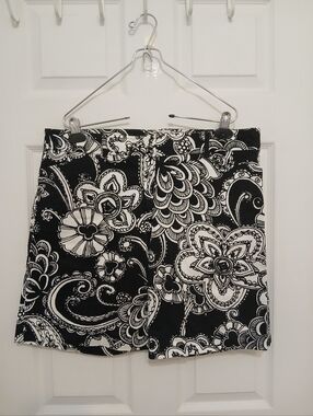 Togo Cotton Stretch Print Shorts